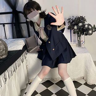 【松池高】猫腻JK社原创jk制服西装套装秋冬学院风校供感西服外套