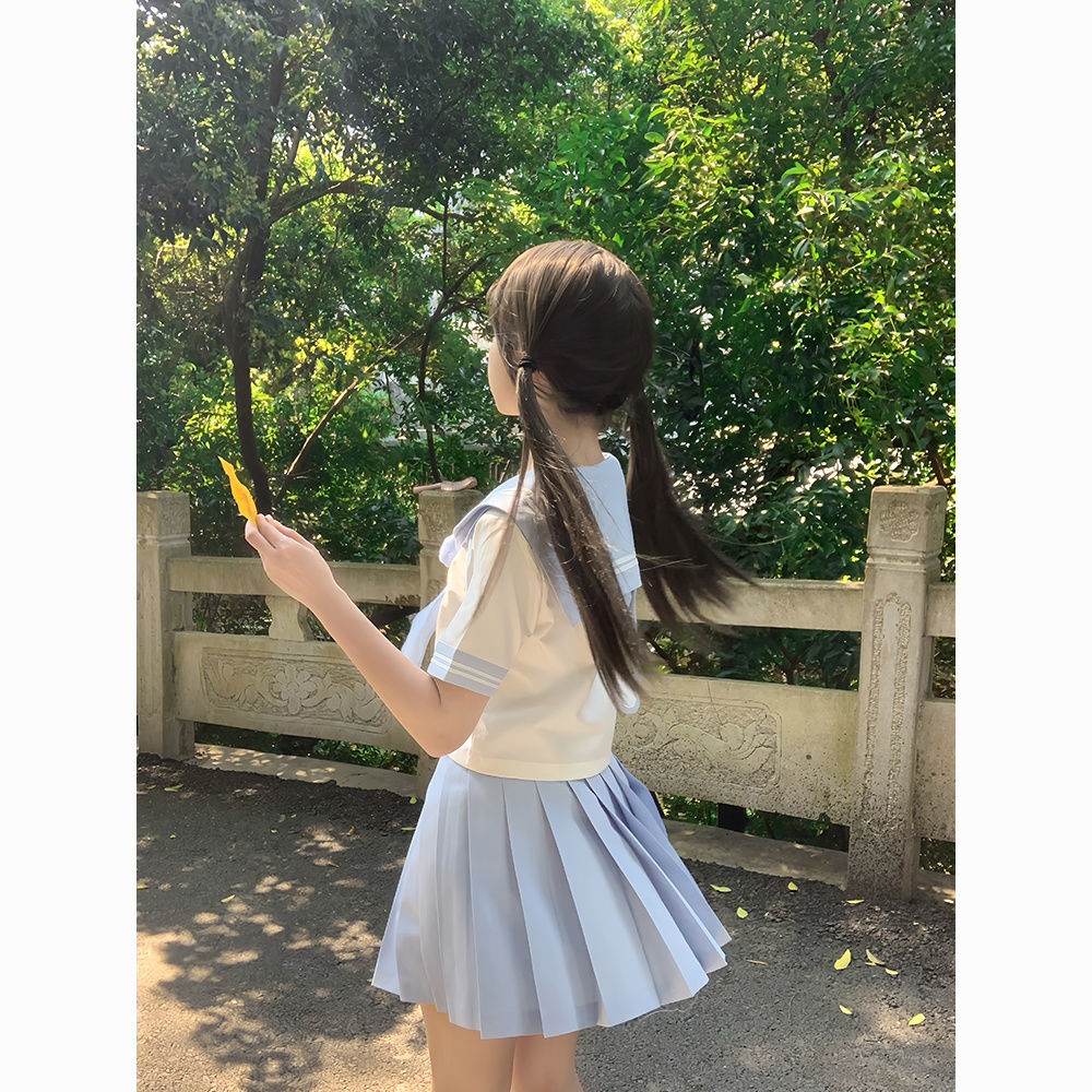 原创欧咪兔正版萌款幼稚园jk可爱制服学院甜美水手服短袖套装日系
