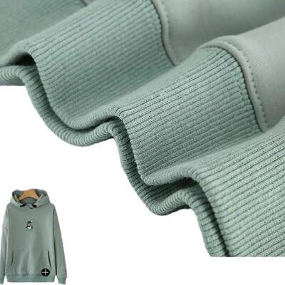 大人儿童卫衣下摆加长纯棉领口