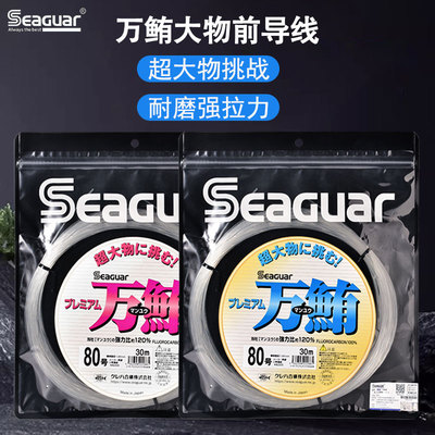 日本Seaguar耐磨碳素前导线子线