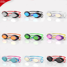 swans诗韵srx泳镜近视女士专业竞速防水防雾高清儿童男士游泳眼镜