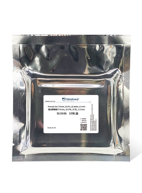 bs- BL664A 蛋白预制胶 Tricine, 16.5％, 15孔, 1.5 mm