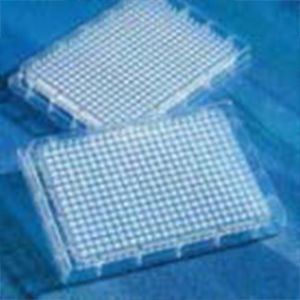 康宁Corning 3700 384孔板透明平底高结合表面聚苯乙烯材质无盖