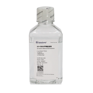 Biosharp白鲨 BL1113A 10×EBSS平衡盐溶液 不含钙镁、酚红 500ml