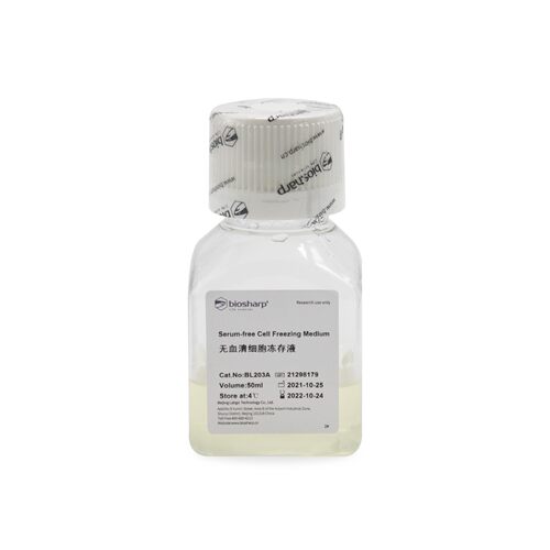 Biosharp/白鲨 BL203B 无血清细胞冻存液 100ml