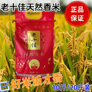 正宗东北老十佳大米天然香米粳米 10斤20斤装 批发零售正品包邮