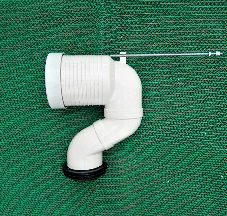 兰思特坐便器移位器马桶可调节加长排污管墙排改地排转接PVC接头