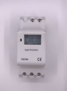 THC15A小时控定时自动开关时间控制器导轨式配电箱微型精准时控器