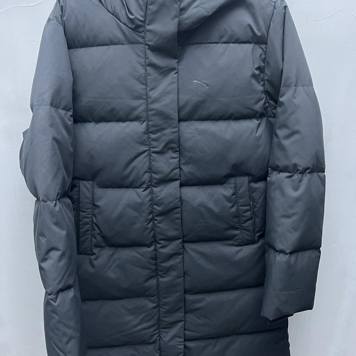 安踏长款羽绒服女2024冬季新款