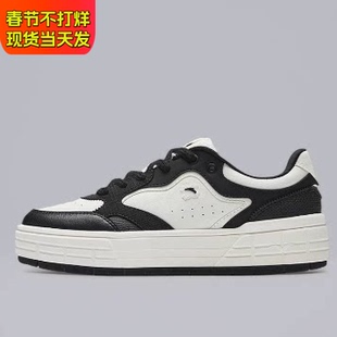 安踏皎月丨经典低帮板鞋女2025冬季新款透气舒适运动鞋 122548032