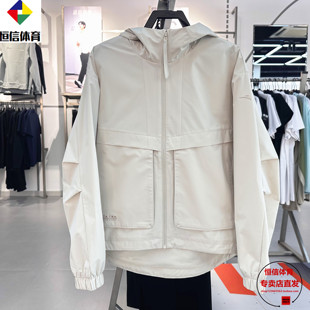 安踏工裝 新款 防風(fēng)夾克梭織運(yùn)動(dòng)上衣 162537611N 風(fēng)休閑外套女秋季