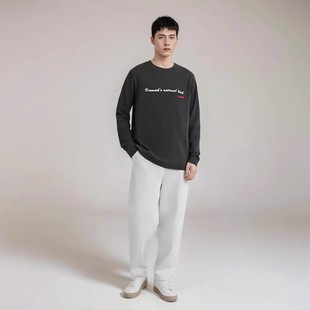 GR系列银泰撤柜男装2024春秋新款天鹅长袖圆领毛衫215227/AL4-5-6