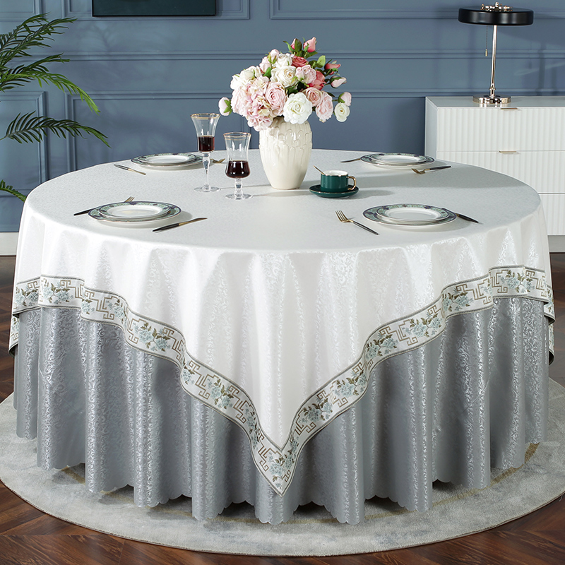 织缘坊简约现代pu防水防油桌布