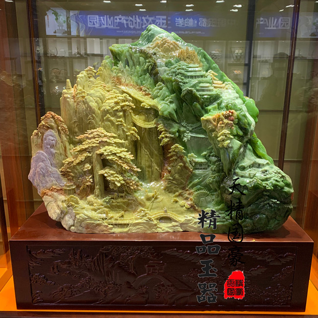 天精国豪新中式高档精品玉器摆件
