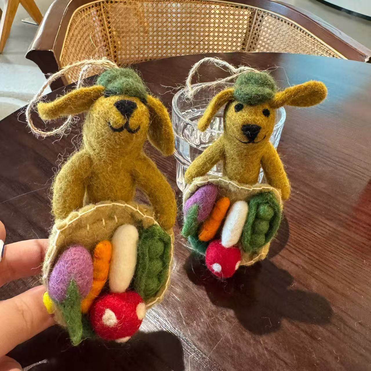 农场狗精工尼泊尔羊毛毡挂件戳戳乐可爱包包挂件钥匙扣玩偶礼物成,饰品/流行首饰/时尚饰品新,摆件,淘宝优惠券,粉丝福利购,淘宝优惠卷