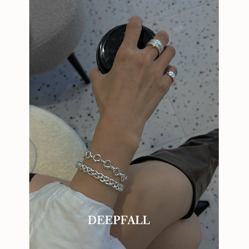 DEEPFALL小众设计感爱心手链