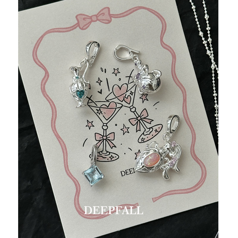 DEEPFALLS925纯银轻奢小众项链