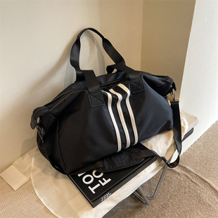 牛津布大容量出差行李袋高级感运动瑜伽健身包短途手提轻便旅行包