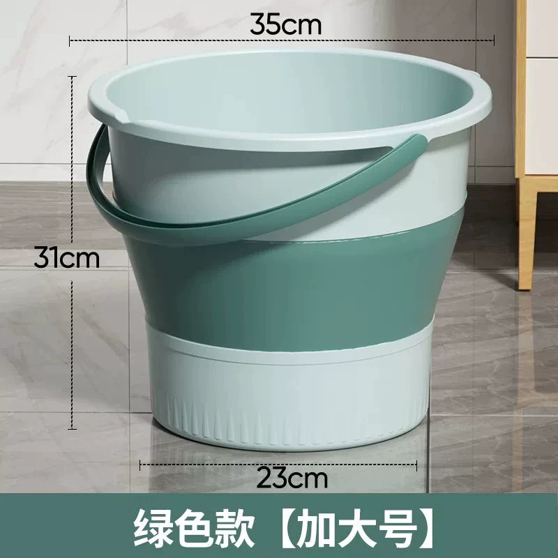 便携可折叠水桶钓鱼桶学生桶宿舍洗漱桶车载收纳桶户外手提折叠桶