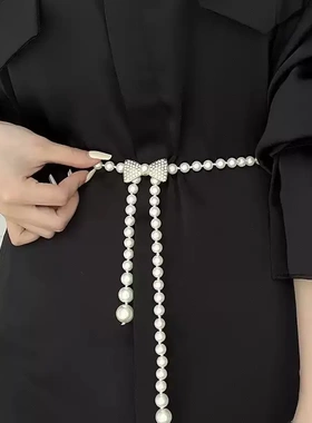 腰带女装饰高级感夏季百搭配裙子的时尚复古洋装收腰配饰