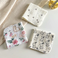 Маленькая вишня+садовый кролик+линия кролик 4 слой марли