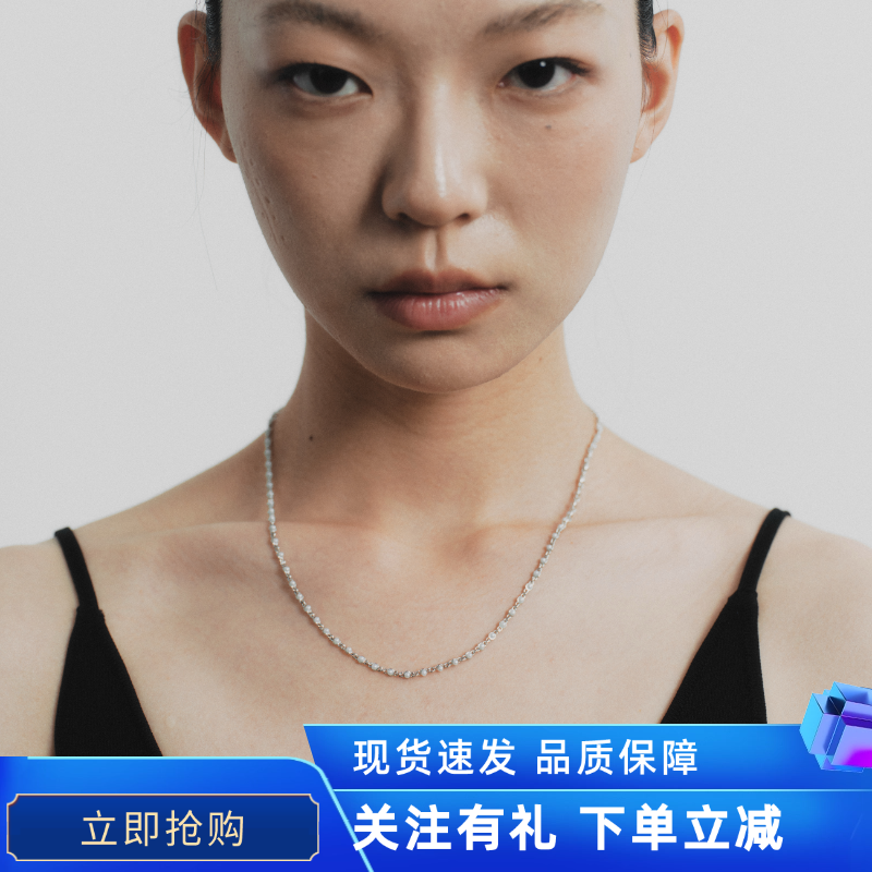 FataViam极细天然珍珠小众高级感锁骨链项链叠戴细链配饰短款轻奢