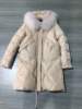 2019 winter new pattern Beige blue Mid length version Down Jackets #1931#