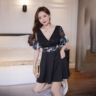 养生保健按摩技师足浴连衣裙夜店服装女浴场桑拿工作服显瘦短裙子