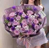 Super large hydrangea bouquet, rose flowers, nationwide same-city express delivery, birthday gift for your girlfriend in Beijing and Shanghai thumbnail 8