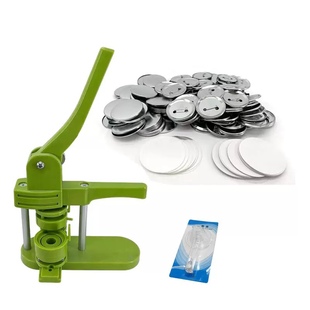 75MM徽章机 手绘diy吧唧制作机胸针勋章自制机器全套送材料托送膜