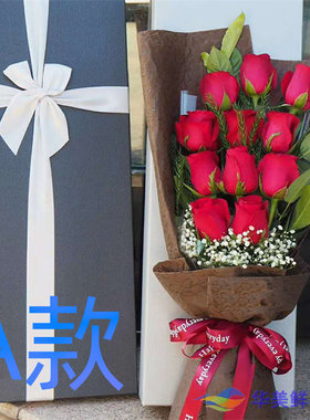 生日情人白玫瑰江西赣州花店送花于都县兴国县会昌县同城鲜花速递