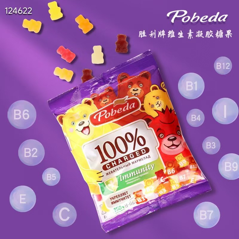 查理德软糖富含维生素B族胜利牌
