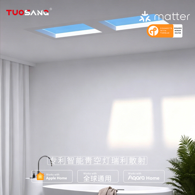 Matter Thread智能青空灯天空晴空灯厨房厕所Homekit/绿米Aqara