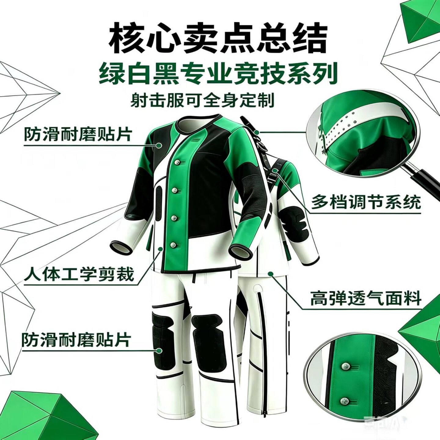 华赛德专业射击服定制