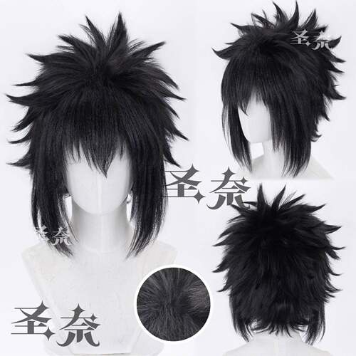 【圣奈】宇智波佐助 冲天造型升级版 火影忍者 cos假发 Sasuke