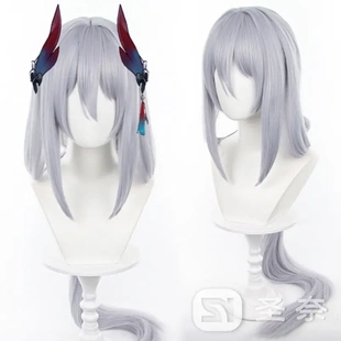 【圣奈】寒鸦 崩坏星穹铁道 造型款cos假 发头皮顶