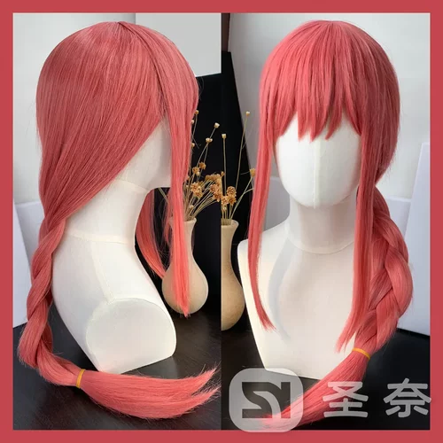 【圣奈】 电锯人链锯人玛奇玛COS造型款假发 70cm 重量：389.5g