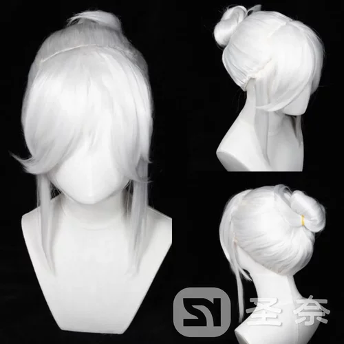 【圣奈】Jett 无畏契约 Valorant cos假发造型款 杰特 重量：288g