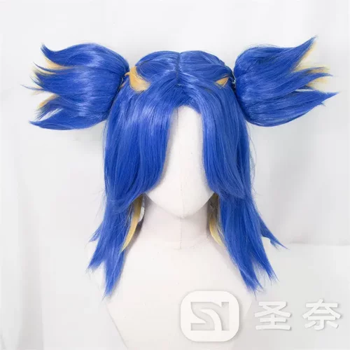 【圣奈】Neon 无畏契约 Valorant 造型款cos假发 质量：381g