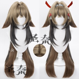 【圣奈】叶瞬光 绝区零 头窝头皮顶虎口夹分体 角色造型款cos假发