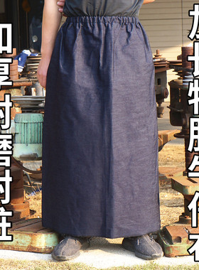 上班干活男半身工作服加肥