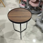 轻奢客厅小户型茶几简约现代家用圆形小茶几民宿网红酒店创意圆桌