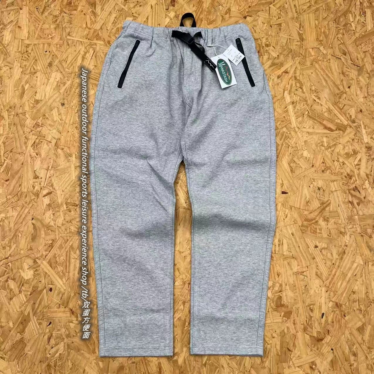 复古文艺运动裤秋冬春纯棉直筒舒适男女休闲裤保暖户外机能露营裤