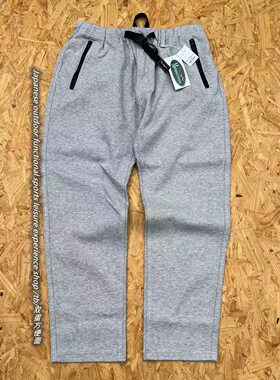 复古文艺运动裤秋冬春纯棉直筒舒适男女休闲裤保暖户外机能露营裤