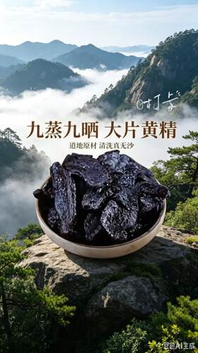 湘西大山九蒸九晒野生黄精