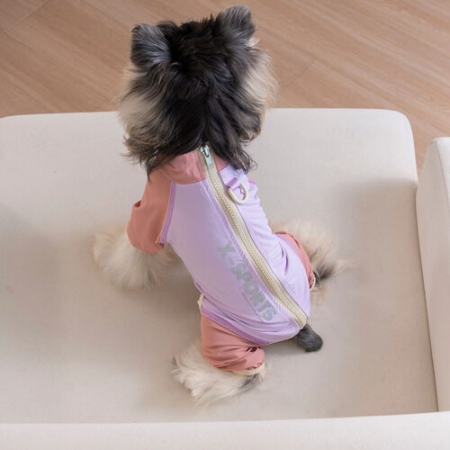 26春夏！DB动感冰冰凉凉防晒服 雪纳瑞四脚运动服泰迪凉感四腿衣