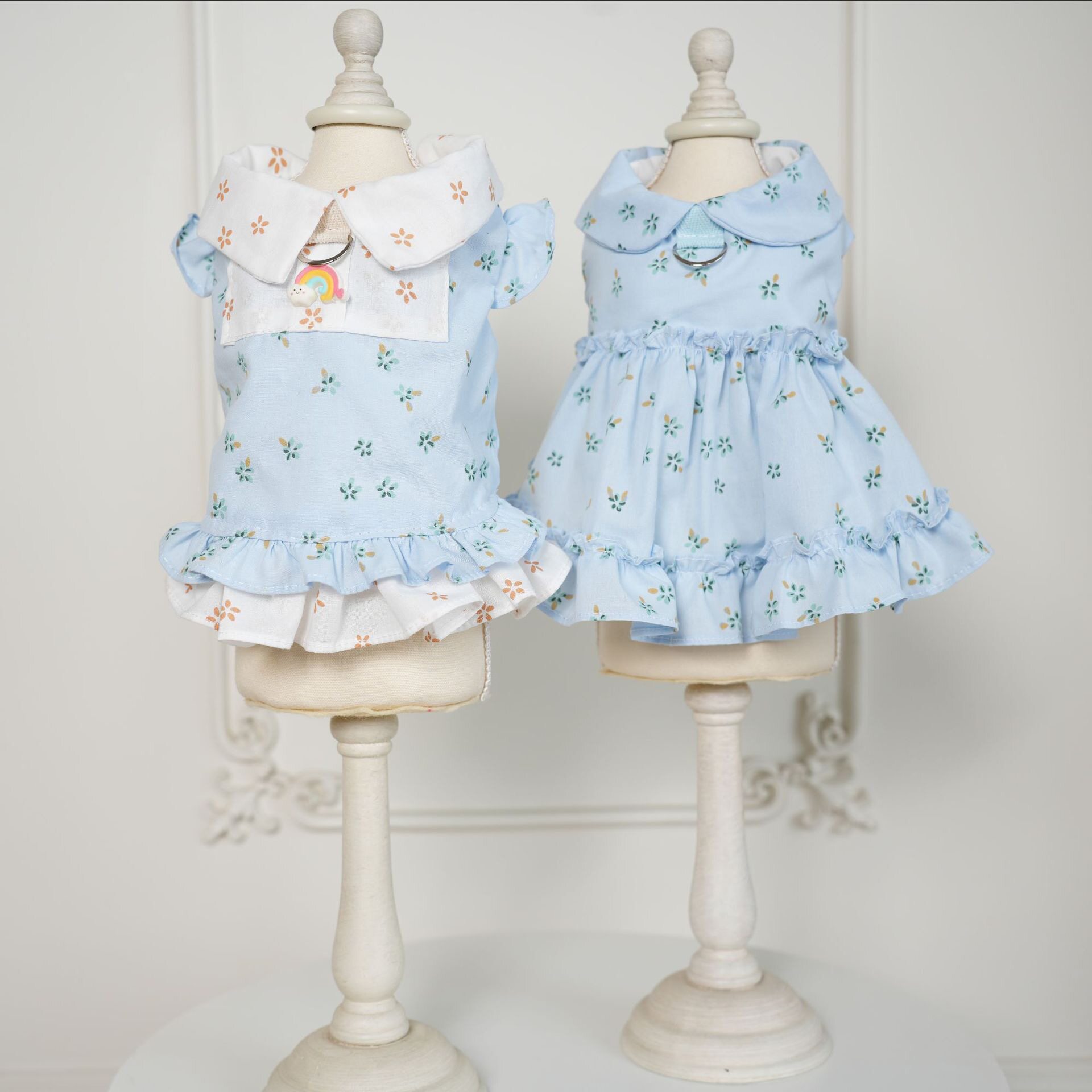 26春夏新品！棒棒糖de雏菊天空闺蜜装 马尔济斯连衣裙泰迪裙子