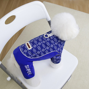 炫酷科技感四腿棉服比熊冲锋衣泰迪外套防水 25秋冬DB 三件 包邮