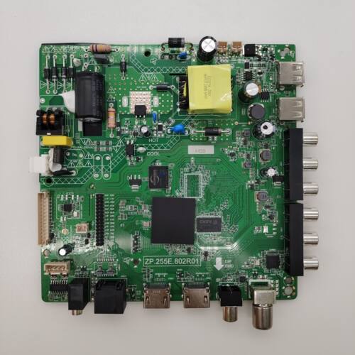 跨境 智能电视主板ZP.255E.802R01 DVB-T2 TNT灯条电压36-62V 25W