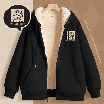 2024年新款女款卫衣拉链开衫外套